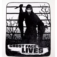 Ghost Face Lives Fleece Blanket