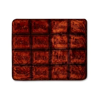 Wonka Golden Ticket Fleece Blanket - Willy Wonka and the Chocolate Factory