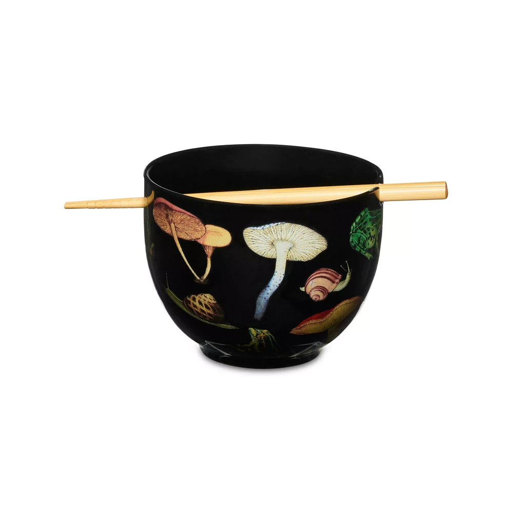 Goblincore Bowl with Chopsticks