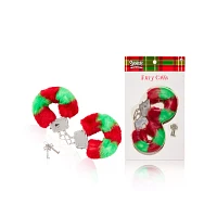 Candy Cane Fur Cuffs