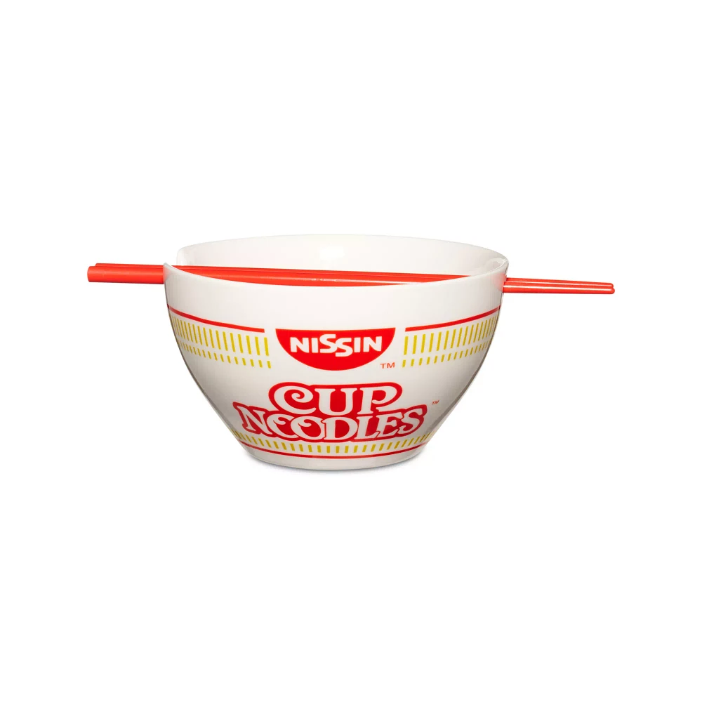 Cup Noodles Bowl with Chopsticks