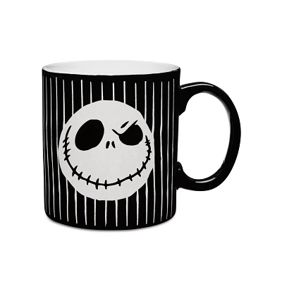 Jack Skellington Pinstripe Coffee Mug 20 oz. - The Nightmare Before Christmas