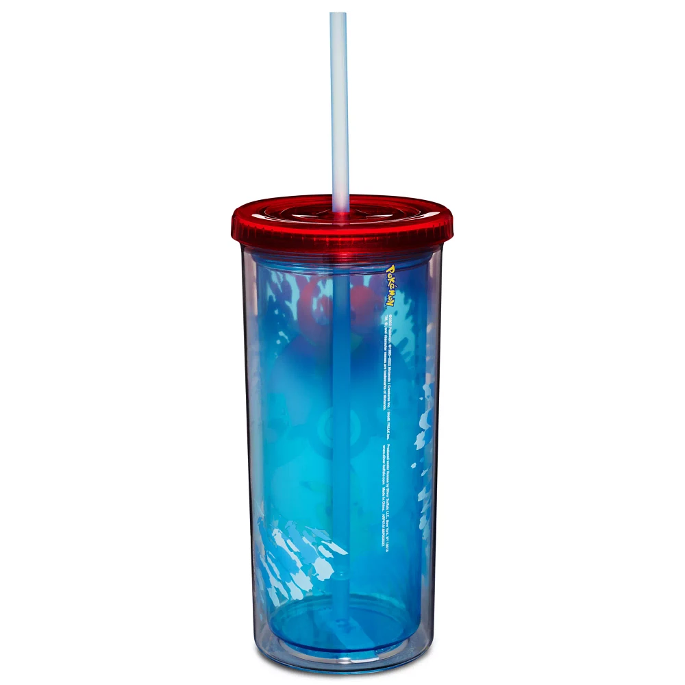 Pokémon Characters Cup with Straw - 20 oz.