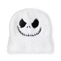 Fuzzy Jack Skellington Face Beanie Hat - The Nightmare Before Christmas