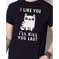 I'll Kill You Last T Shirt - Beards and Cats