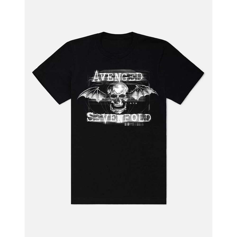 Avenged Sevenfold Winged Skull T Shirt