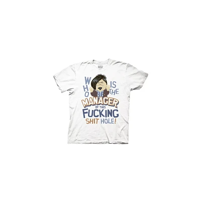Who Is the Manager T Shirt - South Park