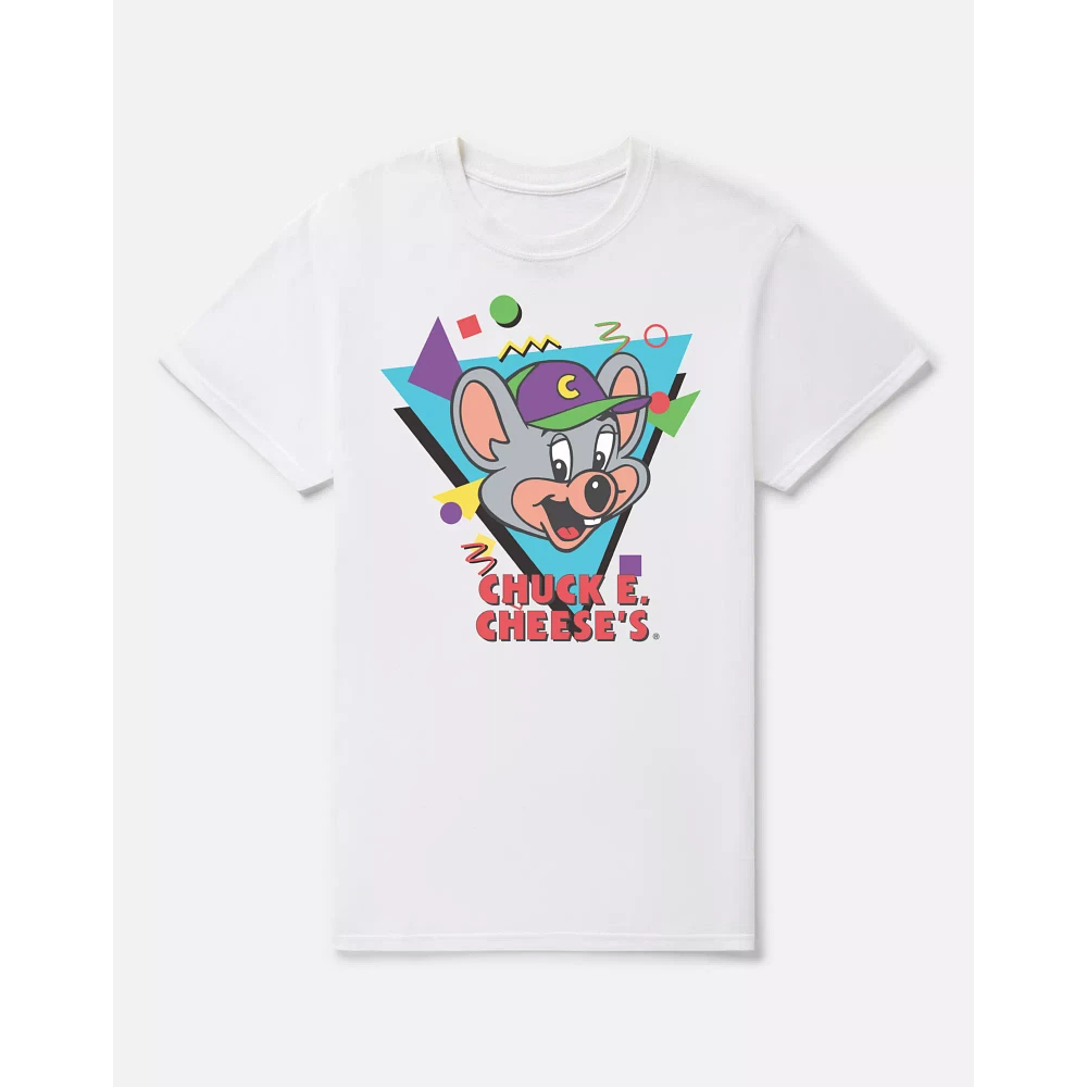White Chuck E. Cheese T Shirt