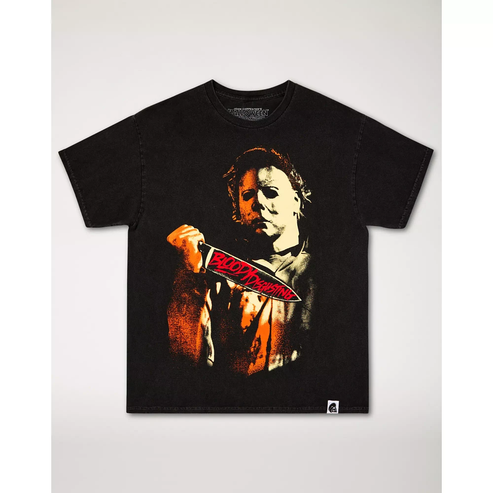 Michael Myers x Bloody Disgusting T Shirt - Halloween
