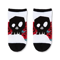 Multi-Pack Jack Skellington and Sally No Show Socks 5 Pack - The Nightmare Before Christmas
