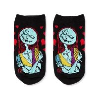 Multi-Pack Jack Skellington and Sally No Show Socks 5 Pack - The Nightmare Before Christmas