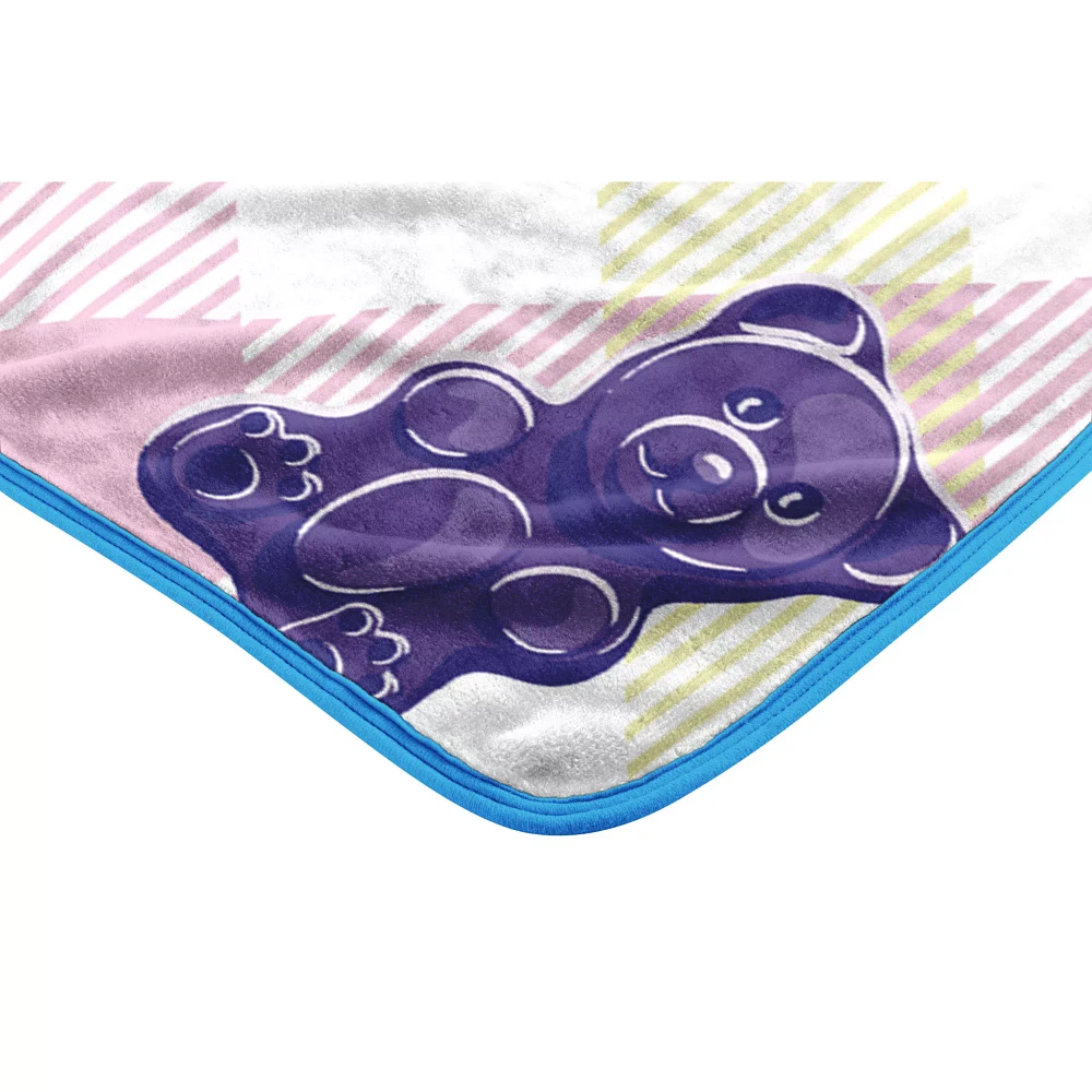 Disco Picnic Bears Fleece Blanket