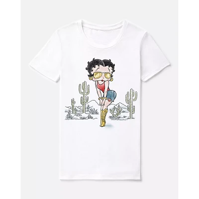 Betty Boop Western T Shirt