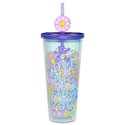 Love That For You Cup with Straw and Topper 24 oz. - Care Bears