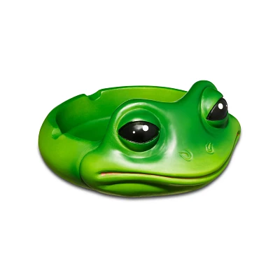 Frog Head Molded Ashtray