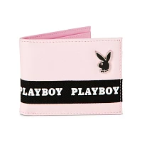Pink Playboy Taping Bifold Wallet
