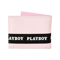 Pink Playboy Taping Bifold Wallet