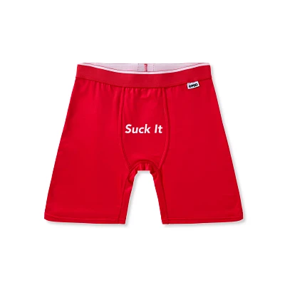 Red Suck It Boxer Briefs