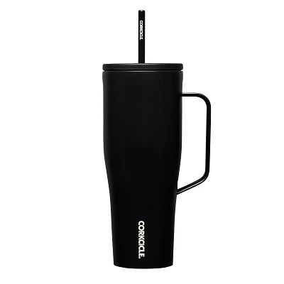 Matte Black Cup with Straw - 30 oz.