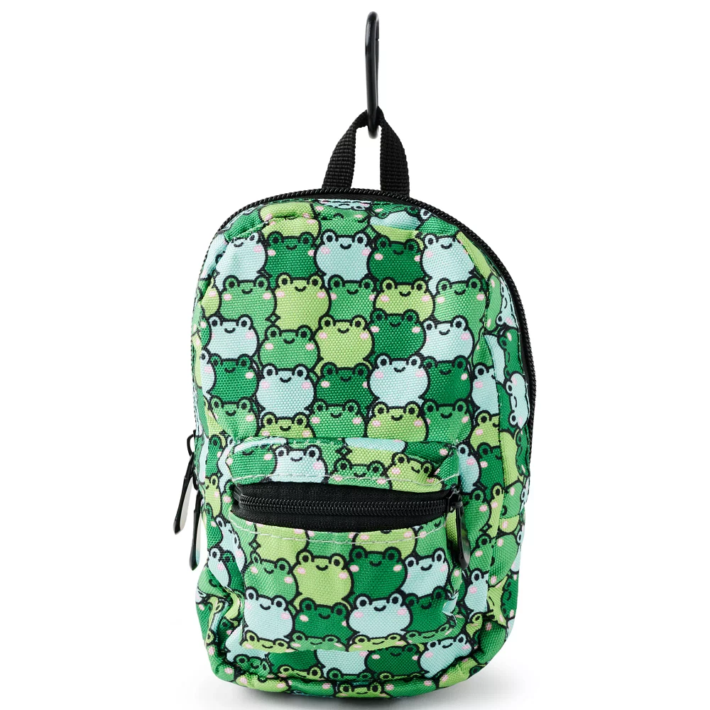 Frog Mini Backpack Keychain