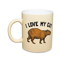 I Love My Cat Capybara Coffee Mug - 20 oz.