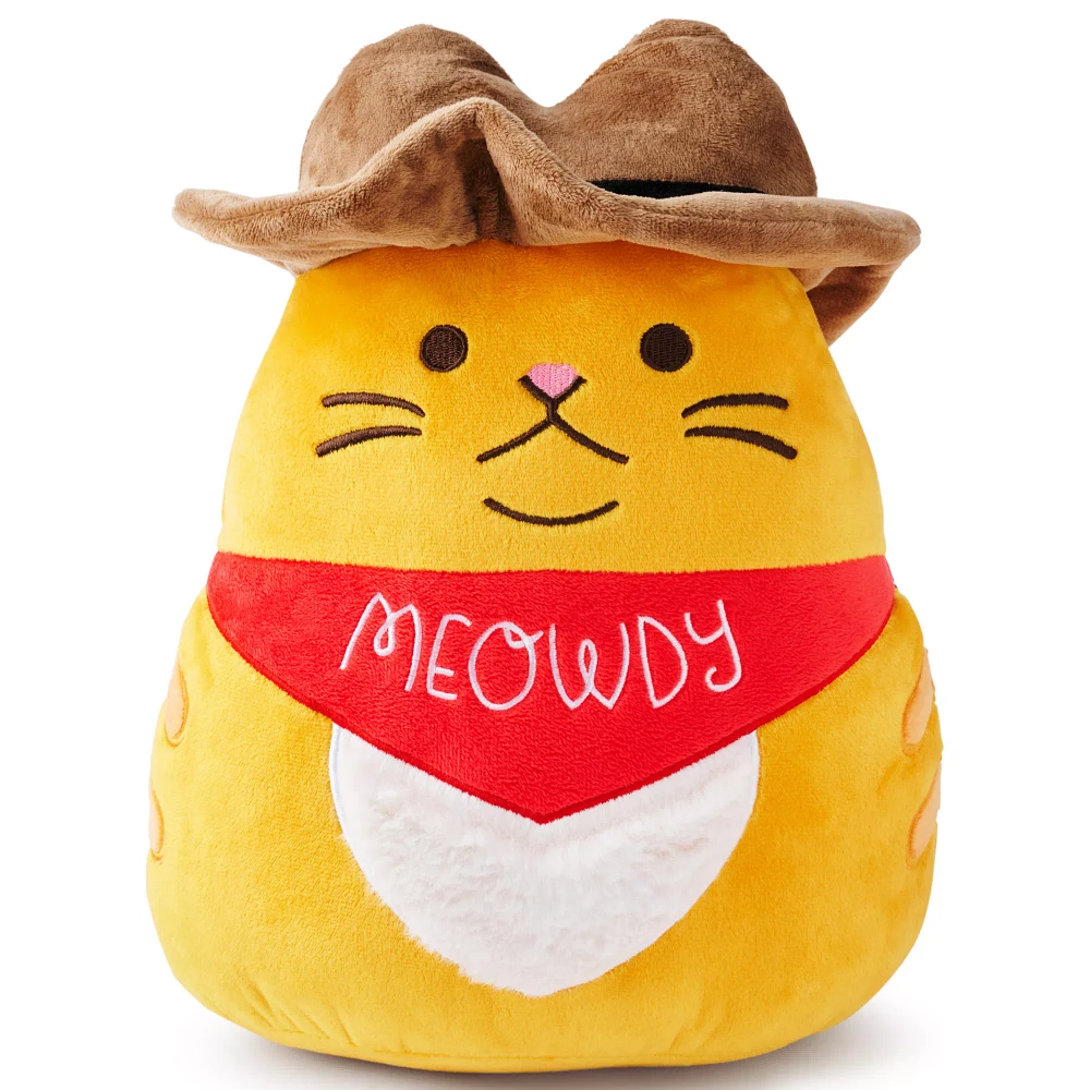 Meowdy Cat Pillow
