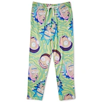 Rick and Morty Green Spiral Lounge Pants