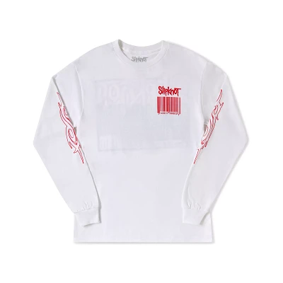 Slipknot Barcode Long Sleeve T Shirt