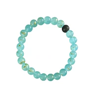Mint and Black Long Distance Bracelets