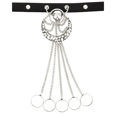 Skull Chain Hand Bracelet