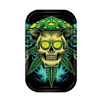 Mushroom Skull Weed Leaf Ashtray