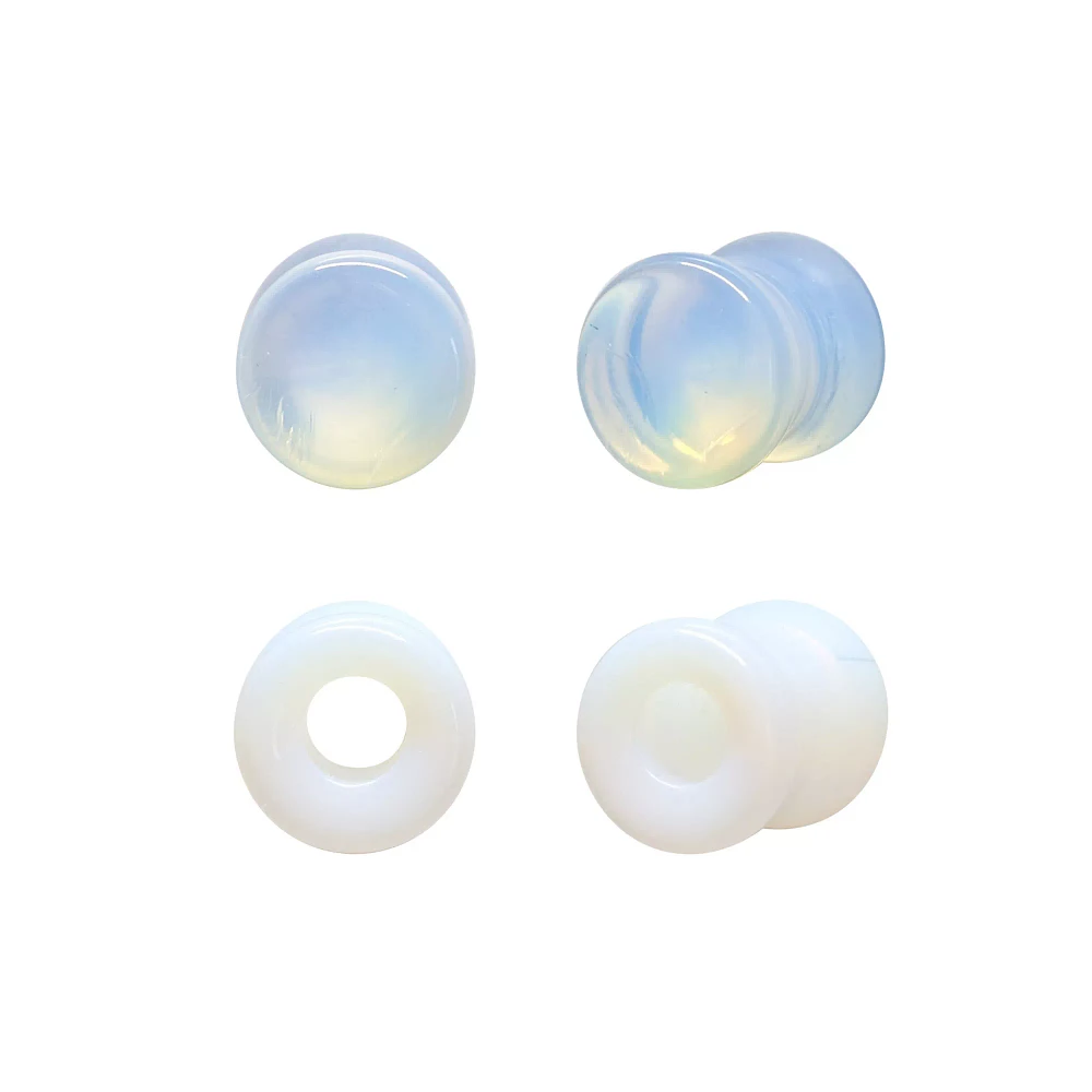 Multi-Pack Opalite Stone Plugs - 2 Pair