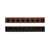 Multi-Pack Spike Brown and Black Bracelets - 2 Pack