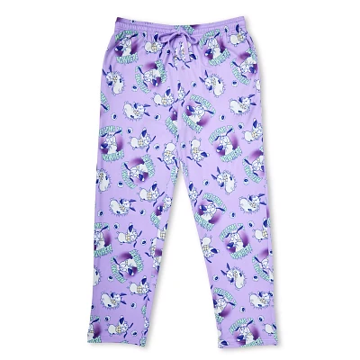 Welcome to Nowhere Purple Lounge Pants - Courage the Cowardly Dog