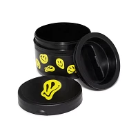 Melting Smiley Stash Jar