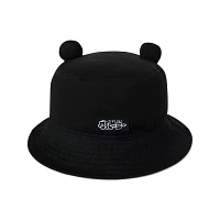 Black Gloomy Bear Face Bucket Hat
