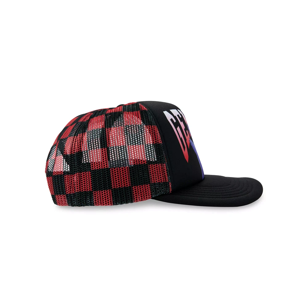 Gengar Black and Red Checkered Trucker Hat - Pokémon