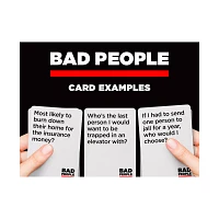 Bad People After Dark Card Game