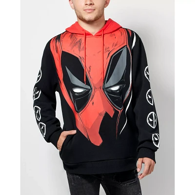 Deadpool Mask Logo Hoodie - Marvel