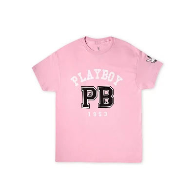 Playboy Pink Collegiate T Shirt