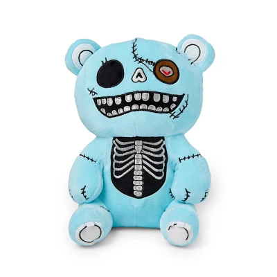 Blue Skeletal Bear Plush Toy