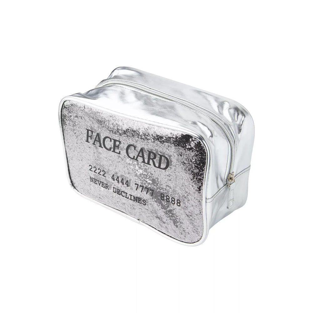 Face Card Travel Makeup Bag