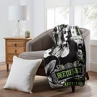 Beetlejuice and Lydia Fleece Blanket