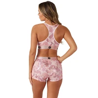 Playboy PSD Bunny Pink Camouflage Sports Bra