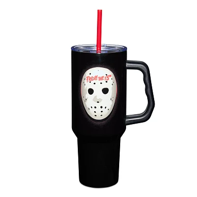 Jason Voorhees Mask Travel Tumbler - 40 oz. - Friday the 13th