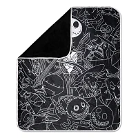 Jack Skellington Outline Fleece Blanket - The Nightmare Before Christmas