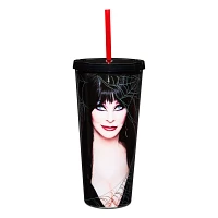 Elvira Mistress of the Dark Cup with Straw - 22 oz.