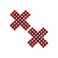 Red Stud Nipple Pasties