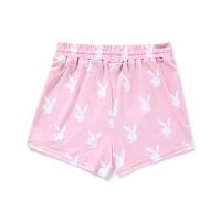 Playboy Bunny Pink and White Tank Top Shorts Set