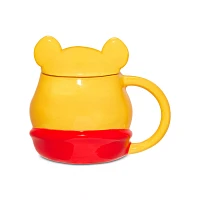 Winnie the Pooh Molded Coffee Mug with Lid - 20 oz.